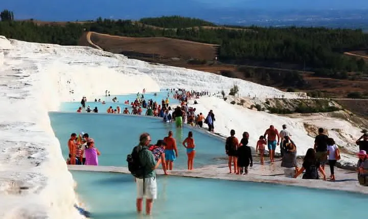 Pamukkale and Hierapolis Full-day Guided Tour from Fethiye