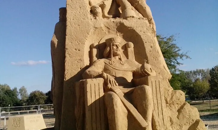 Self-Guided Sand Festival in Burgas