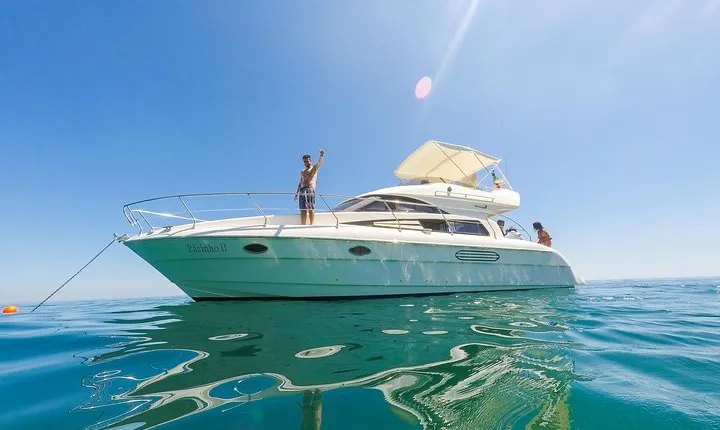 Ocean Bliss: Full Day Arrábida Private Yacht Tour from Lisbon