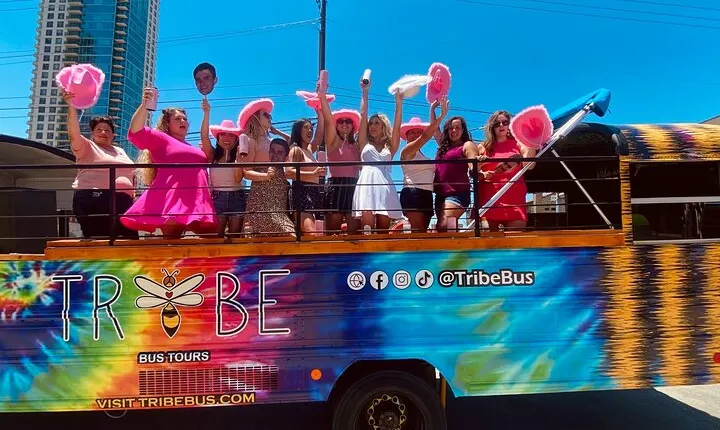 Roofless Party Bus Tour in Downtown Austin