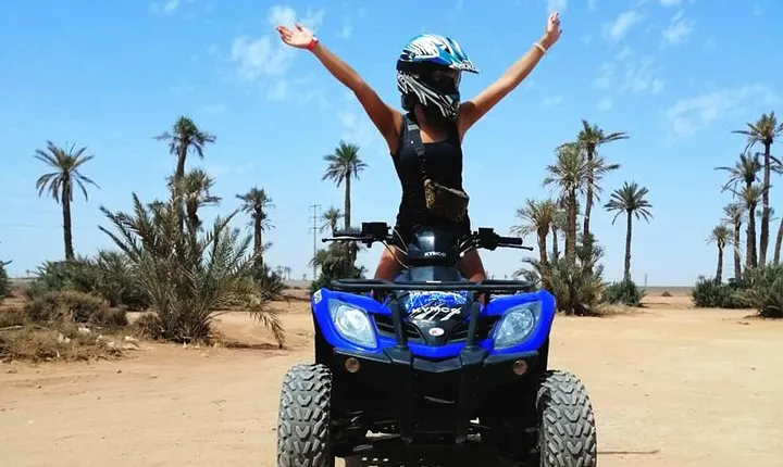 Marrakech Palmeraie Quad Bike Desert Adventure
