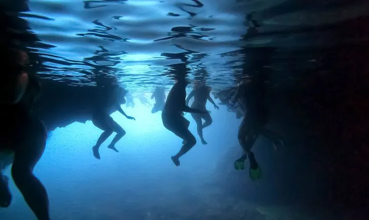 Blue Cave, Green Cave & Lopud Beach small group Speed boat Tour