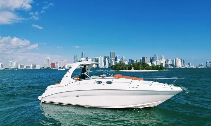 Private Captained Boat Tour in Miami for up to 12 Passengers