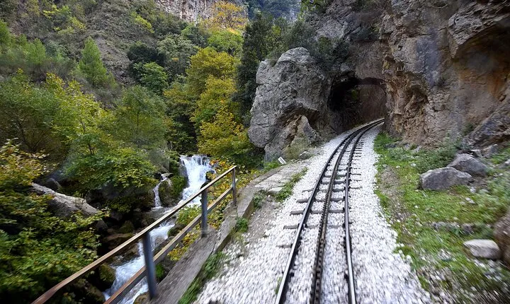 Private Cave Lakes/Odontotos Railway Into Vouraikos Gorge Experience From Athens