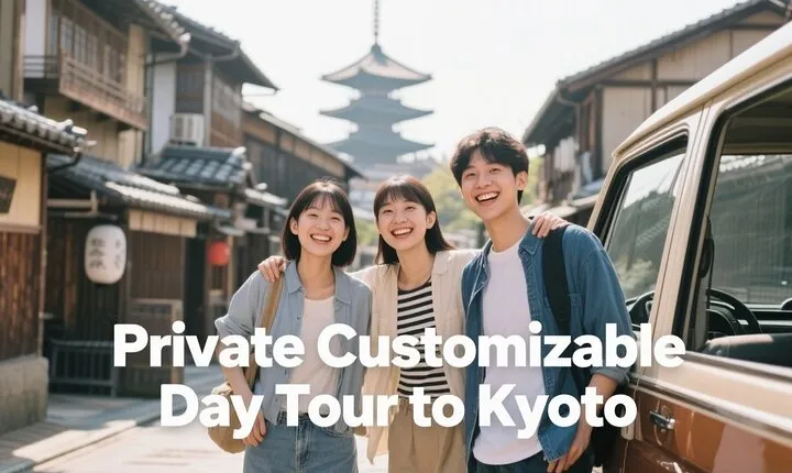 From Osaka: 10-hour Private Customizable Tour to Kyoto