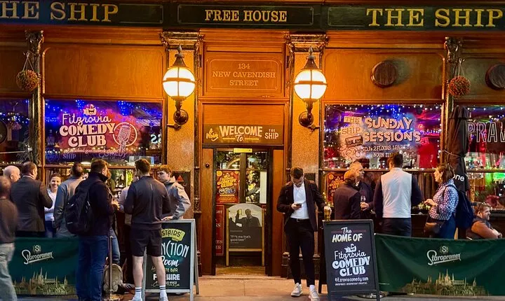 Experience Fitzrovia Comedy Club in London
