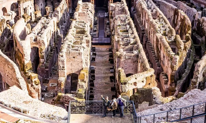 Colosseum Underground and Dungeons Special Access Walking Tour