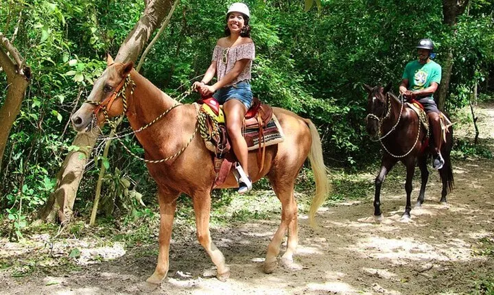 Tulum Adventure: Horses + ATV + Cenote + Zipline + Lunch
