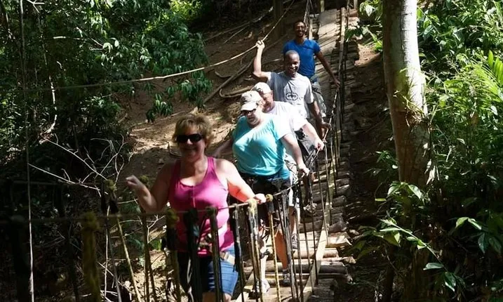 3 Combo Excursion Zip line, suspension bridge and beach