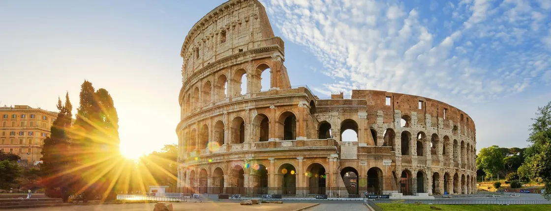 Colosseum with Arena floor and Panoramic Open Bus ride
