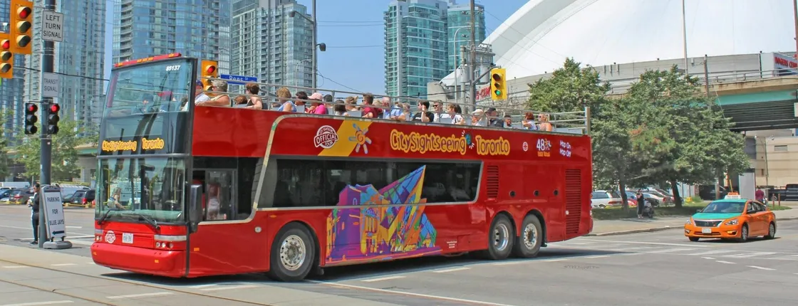 City Sightseeing Hop-On Hop-Off Bus Tour of Toronto