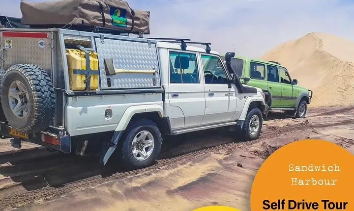 Exhilarating Sandwich Harbour 4x4: Guided Self drive experience