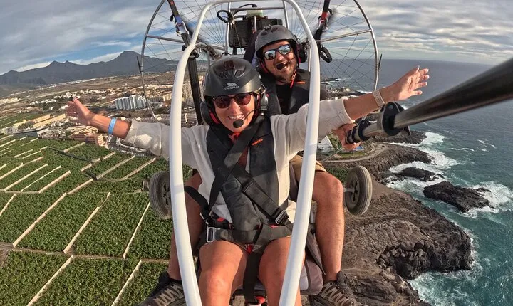 Paratrike Flight in Costa de Adeje with the World Champion