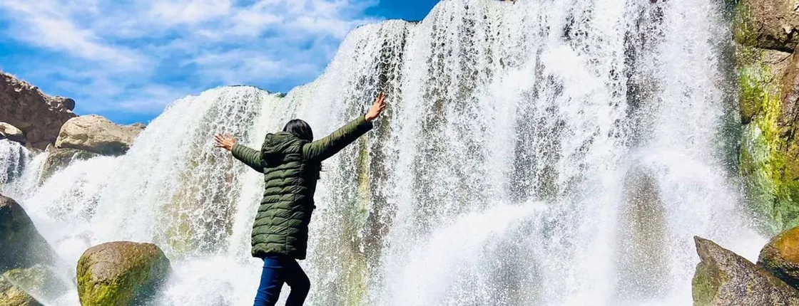 Pillones Waterfall and Imata Stone Forest full-day tour