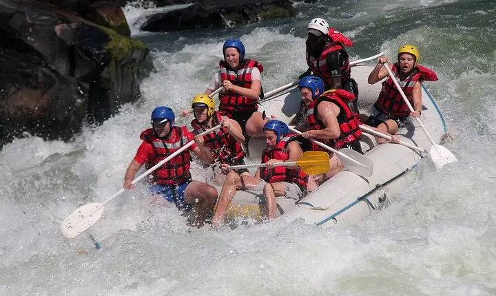 White Water Rafting in the Zambezi River