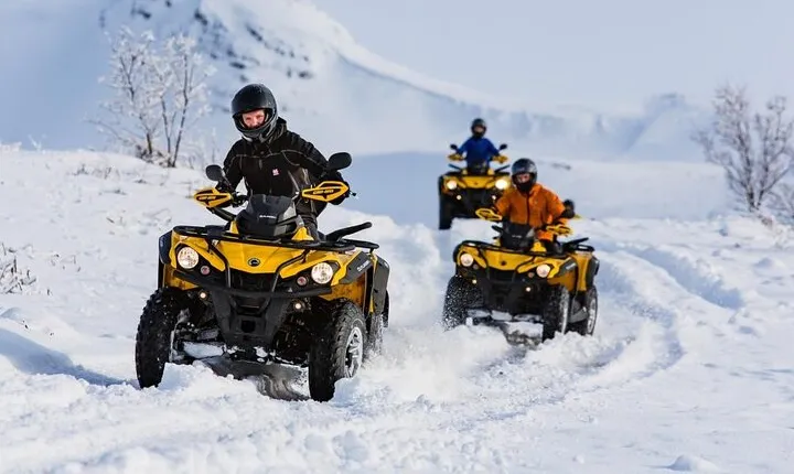 ATV and Ice Fishing Experience in Rovaniemi