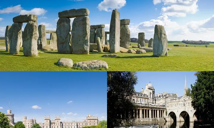 Bath, Windsor and Stonehenge Independent Full Day Private Tour