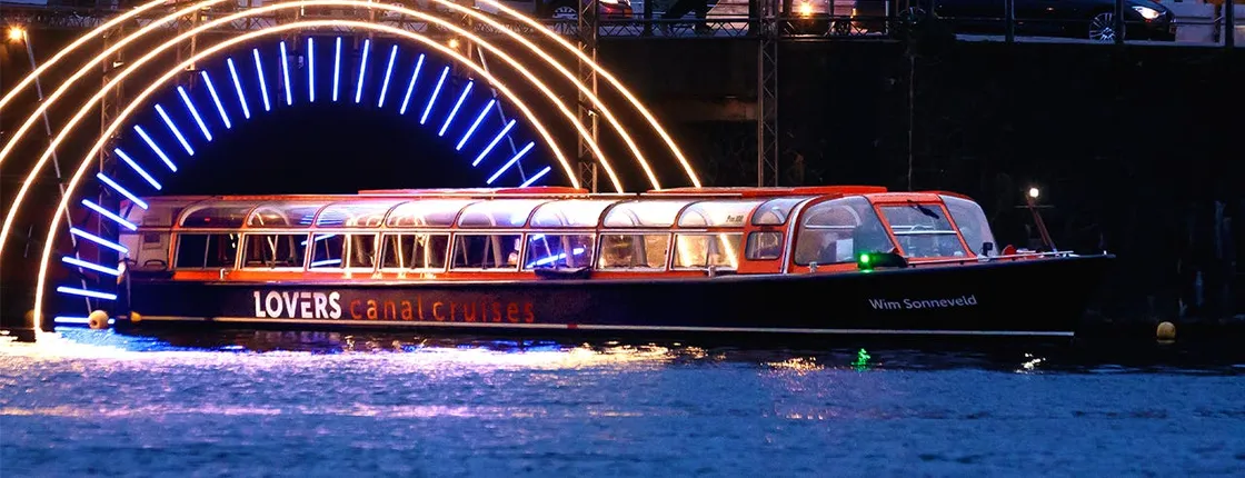 Amsterdam Light Festival Cruise from Central Station