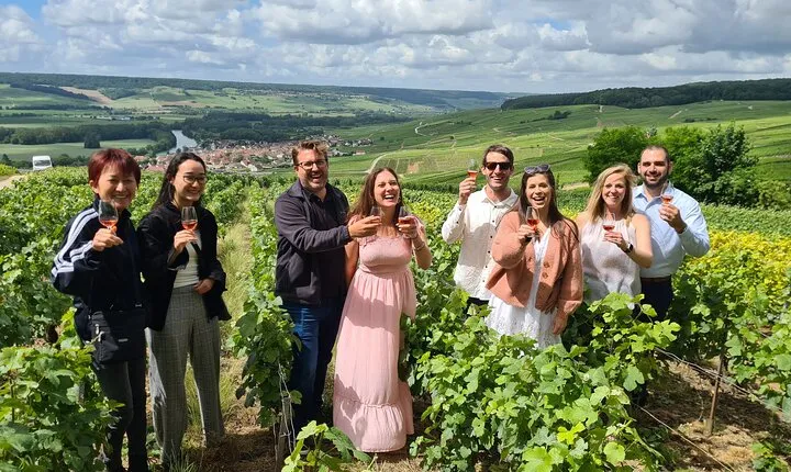 Champagne Tour: 3 family estates, 10 Tastings & Lunch