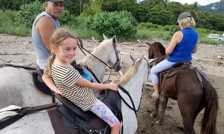 1 1/2 hours Tour Horseback Riding and Visiting the Beach