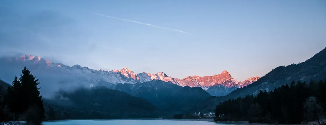 Cycling tour of Valcellina between Veneto and Friuli regions