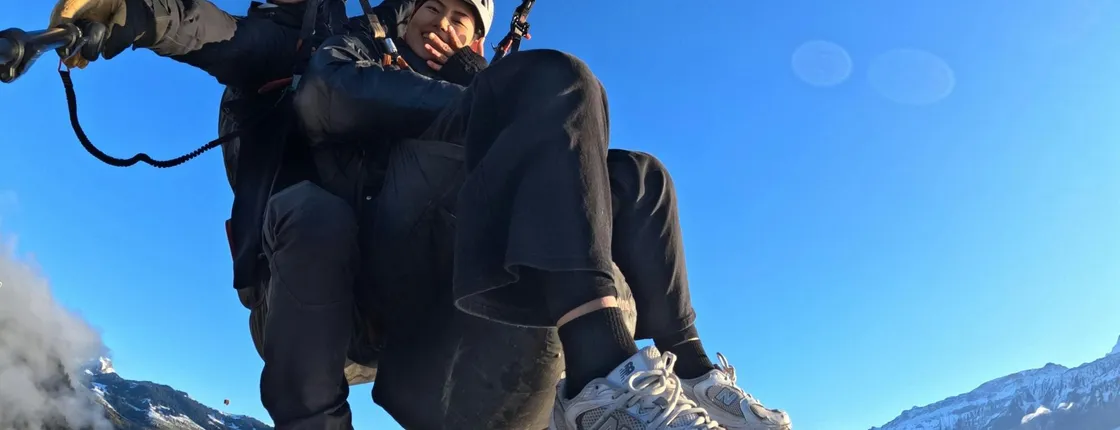 Paragliding Flight in Interlaken