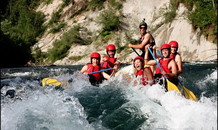 Rafting in Bled