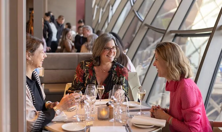 Paris New Year Day Lunch at Eiffel Tower's Madame Brasserie