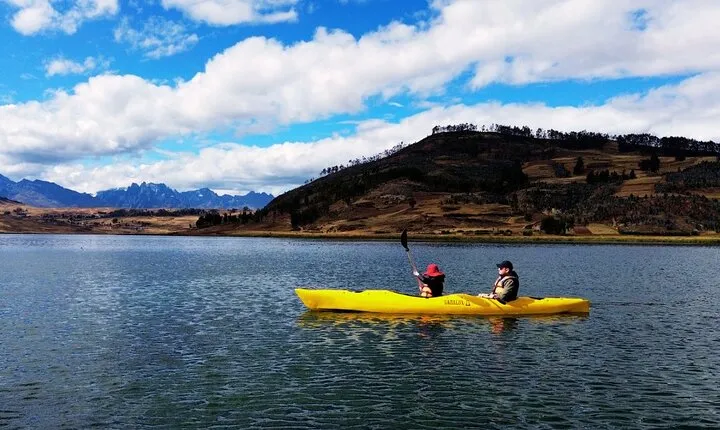 Kayak in Huaypo Lagoon From Cusco