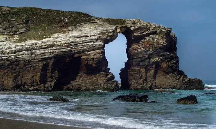 Cathedrals Beach and Lugo Tour from A Coruña