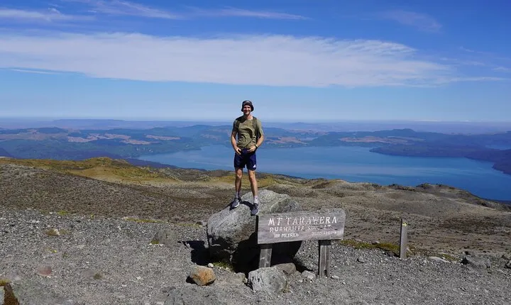 Mt Tarawera Volcanic Guided Hike Experience