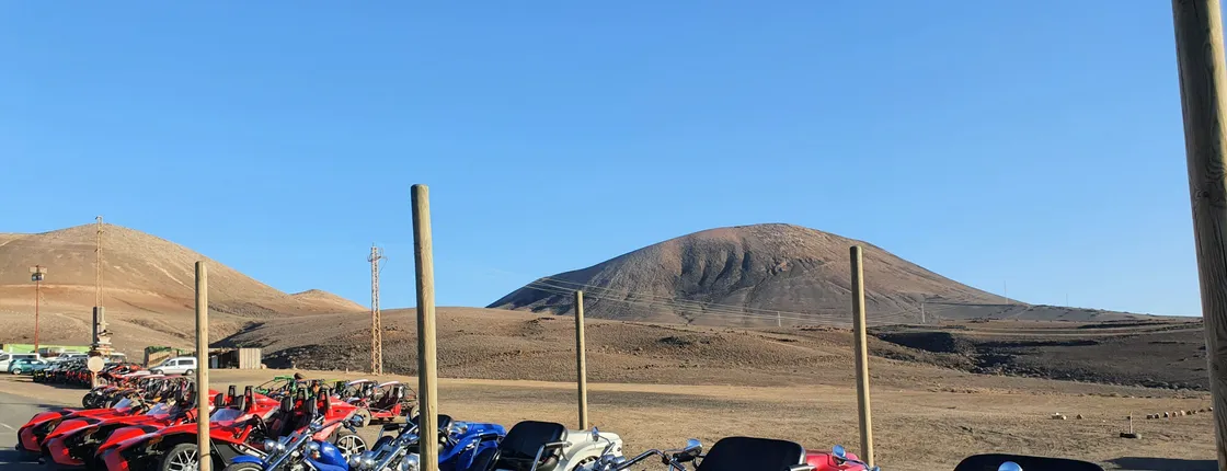 Three-hour trike grand tour in Lanzarote