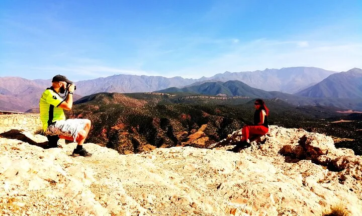 Cultural day tour to Atlas mountains with camel ride in Agafay desert