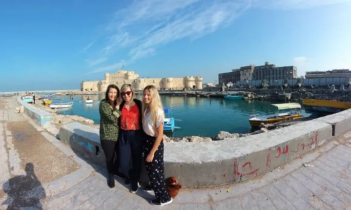 10-Hours day trip Alexandria from Cairo by private vehicle