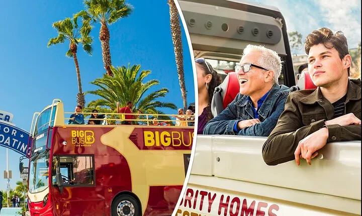 LA: Celebrity Homes and Lifestyle Tour and Hop-on Hop-off Tour