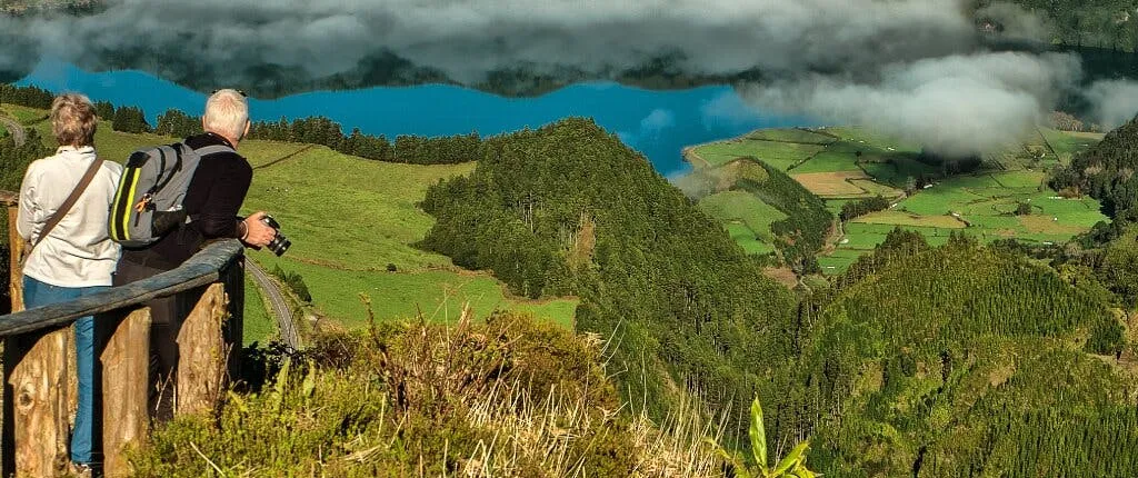 Sete Cidades kayak and bike tour