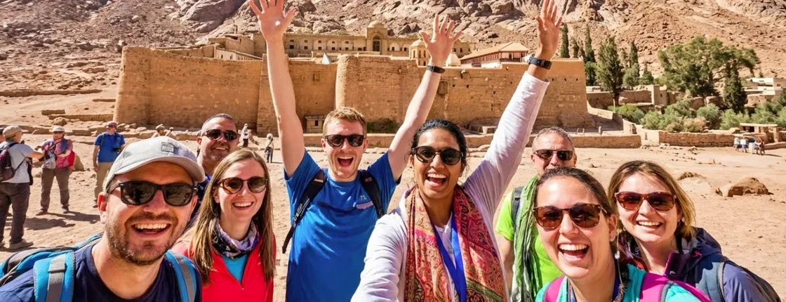 Tour of St. Catherine's Monastery and Dahab with lunch - from Sharm El Sheikh