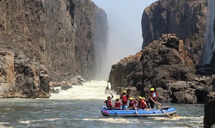 Zambezi River Whitewater Rafting 3 Days 2 Nights Camping.