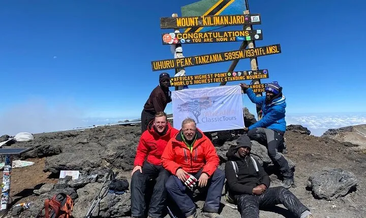 5 Day Kilimanjaro Climb Through Marangu Route with Huts