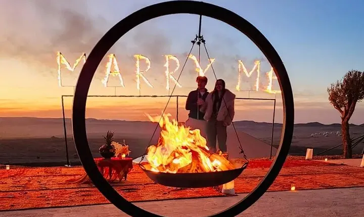 Magical Sunset And Desert Dinner At Agafay