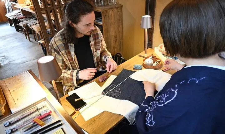 Sashiko Denim Workshop in Kurashiki