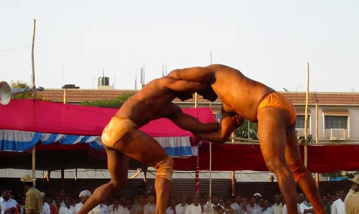 Delhi Wrestling Tour At Private Akhada