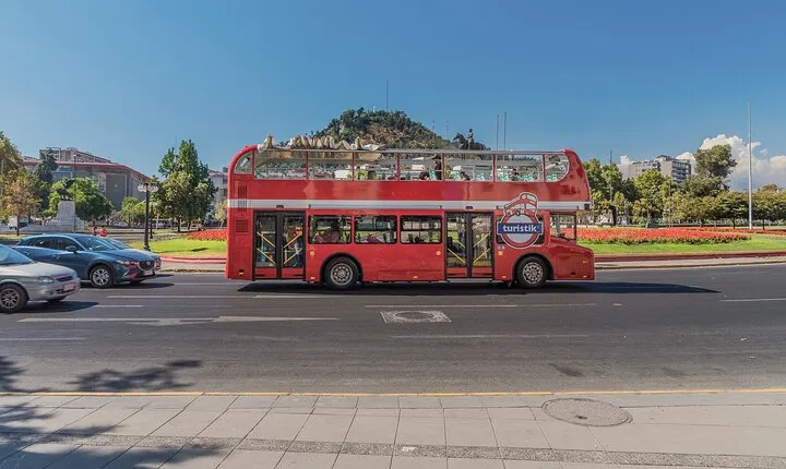 Cable Car, Funicular and Sightseeing Bus in Santiago two days