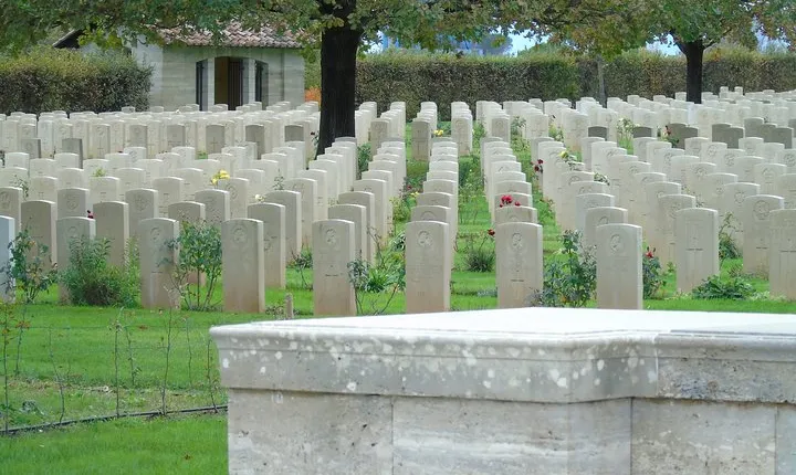 WWII BATTLEFIELDS: Montecassino and Rapido River from Rome