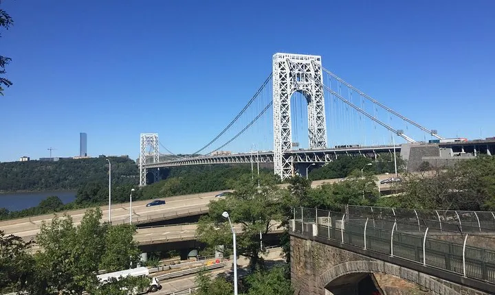Walk the George Washington Bridge - and hike the Palisades and view the Hudson!