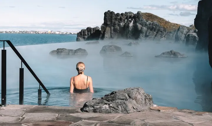 Golden Circle and Sky Lagoon Geothermal Spa Tour from Reykjavik