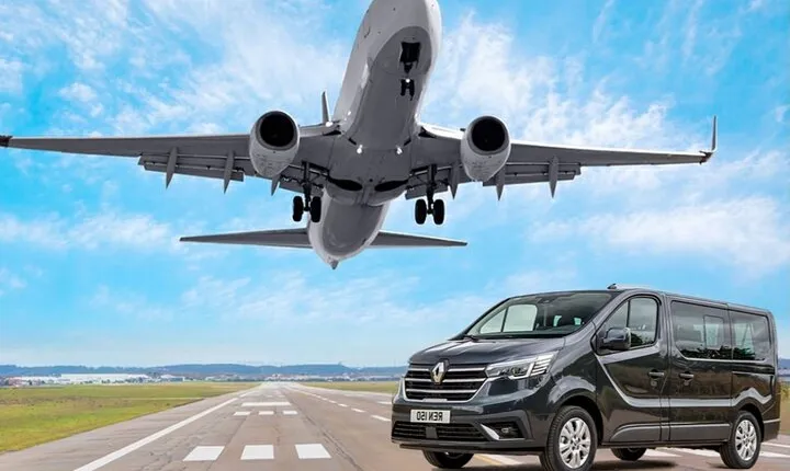 From Rome Hotel to Fiumicino Airport (FCO) 3-8 People