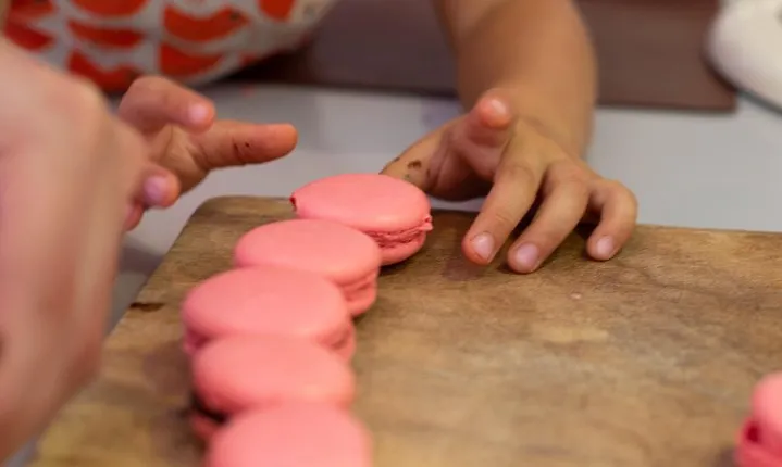 Morning Macaron Class for Kids in Paris
