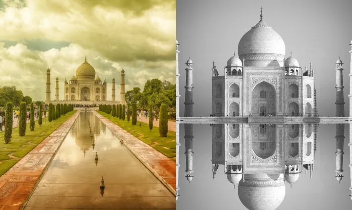 From Delhi: Overnight Taj Mahal Sunrise and Sunset Tour