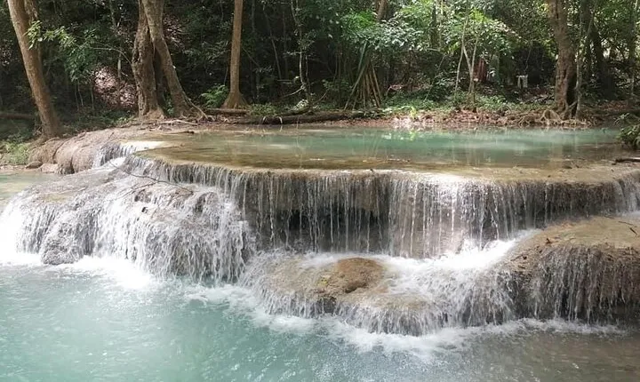 Erawan Waterfalls and Phra That Cave Adventure Tour